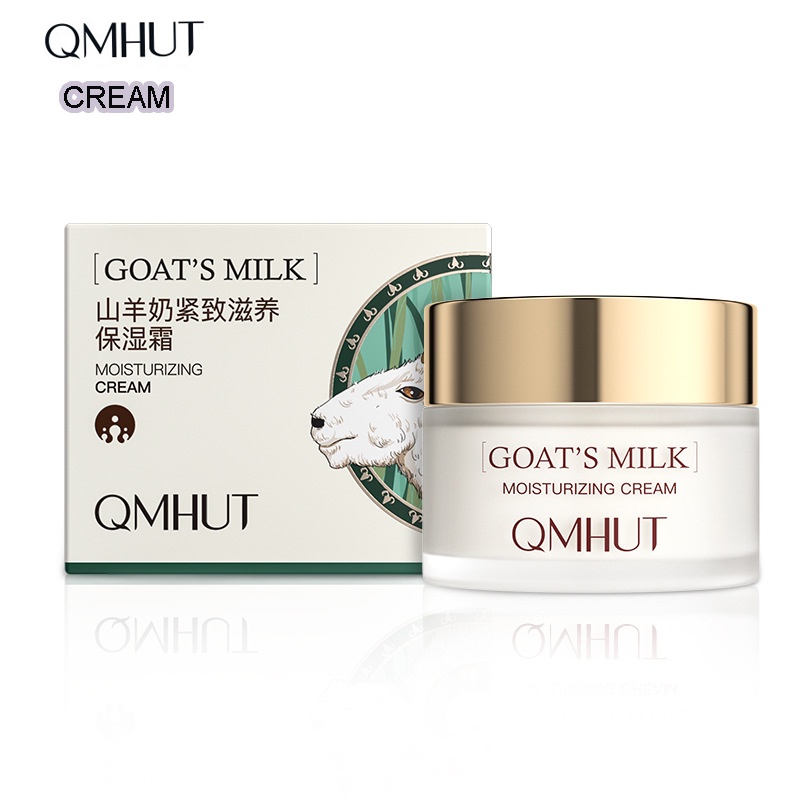 QMHUT Goat Milk Oil Control Cleanser Pembersih Wajah 100ml|Body Lotion|Soap|Moisture Cream