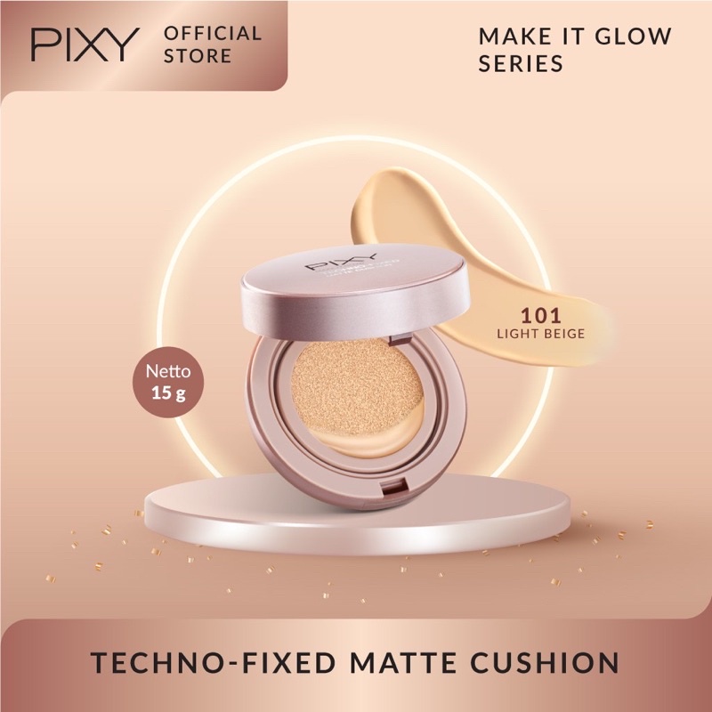 PIXY MAKE IT GLOW TECHNO FIXED MATTE CUSHION