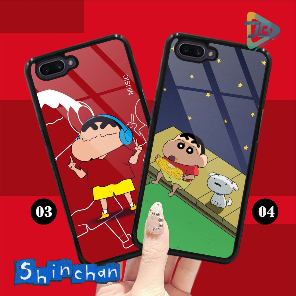 HARDCASE 2D GLOSSY SHINCHAN OPPO VIVO XIAOMI SAMSUNG REALME IPHONE ALL TYPE JB4686