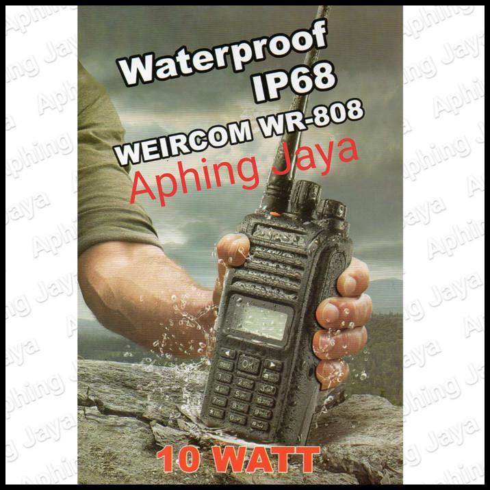 Radio Ht Weircom Wr-808 Ip68 Waterproof