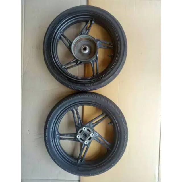 Velg Racing Depan Belakang New Honda Beat + Ban Original