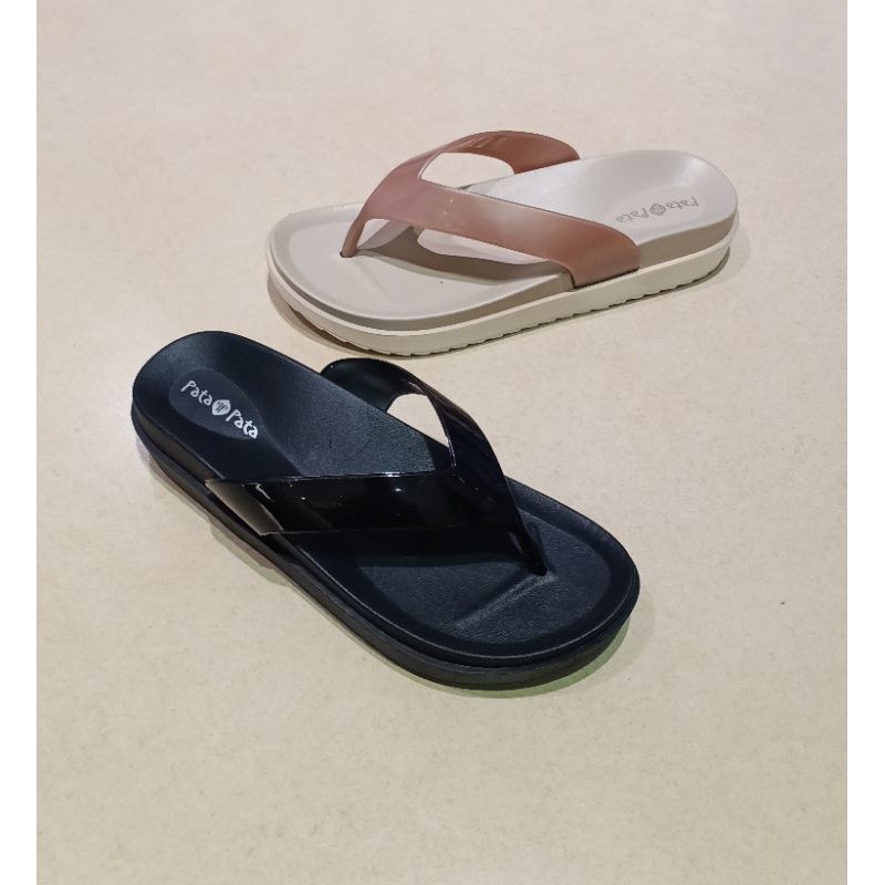 Sandal karet BATA PATA PATA wanita model jepit yg flexsible