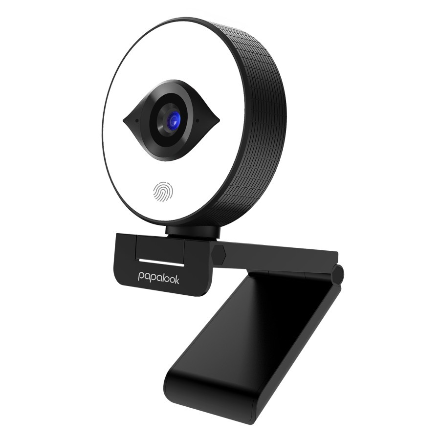 PAPALOOK Webcam 1080P 60FPS Auto Focus, Microphone, Tripod - PA552Pro