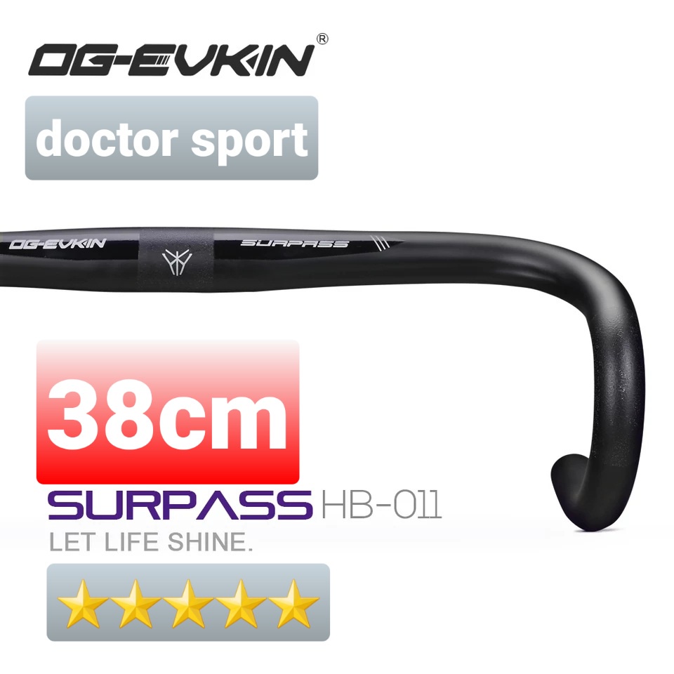 DROPBAR CARBON OG EVKIN HB011 SURPASS 38cm