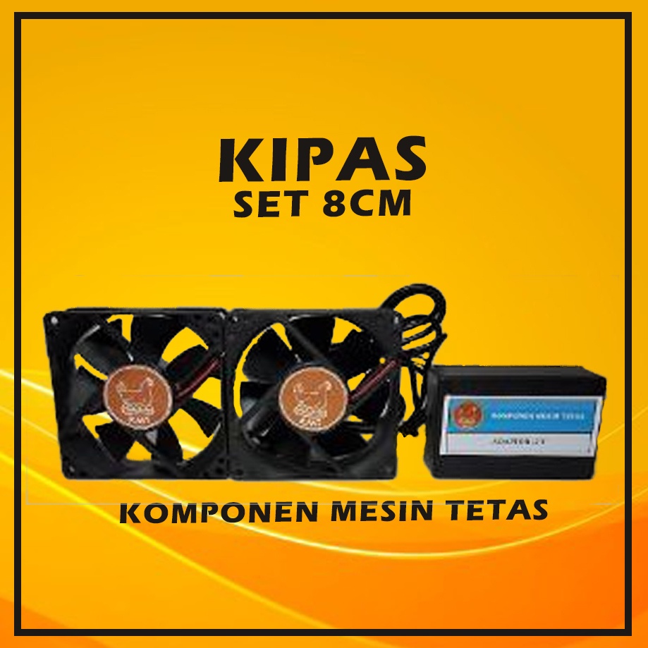 Fan Kipas dengan Adaptor untuk Mesin Tetas