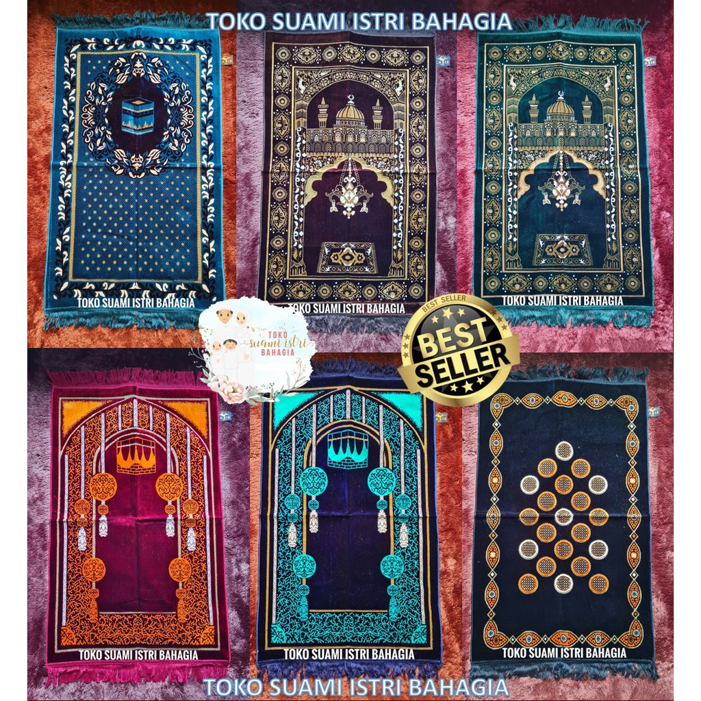 Sajadah Kabir Premium Grade A 70 x 110 Cm Dewasa Tebal Turki Premium