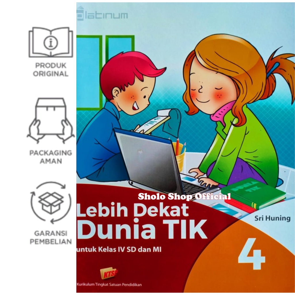 FREE BUBBLE WRAP Buku Lebih Dekat DUNIA TIK SD MI KELAS 1 2 3 4 5 6 KTSP Revisi Terbaru Sri Huning T