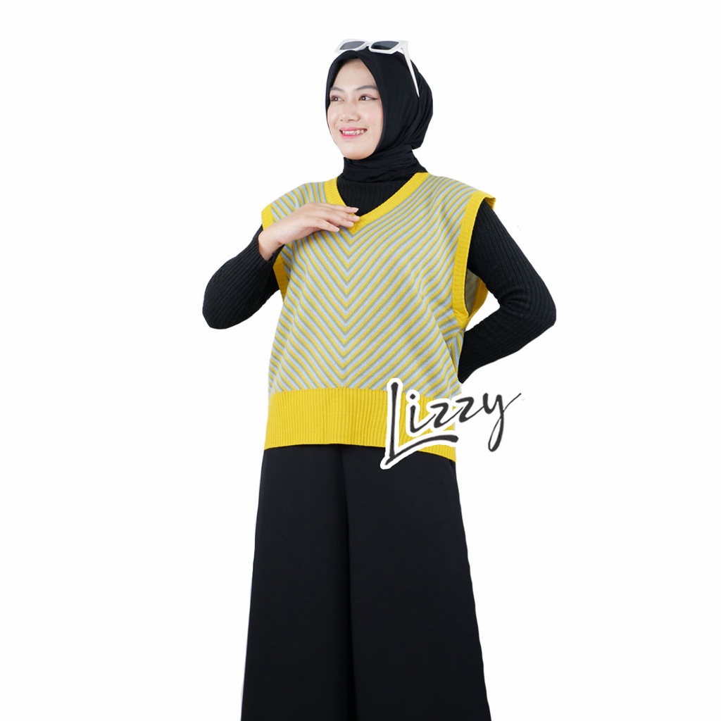 Lizzy - VEST SHERAPINA 3 TONE COLOURS PREMIUM