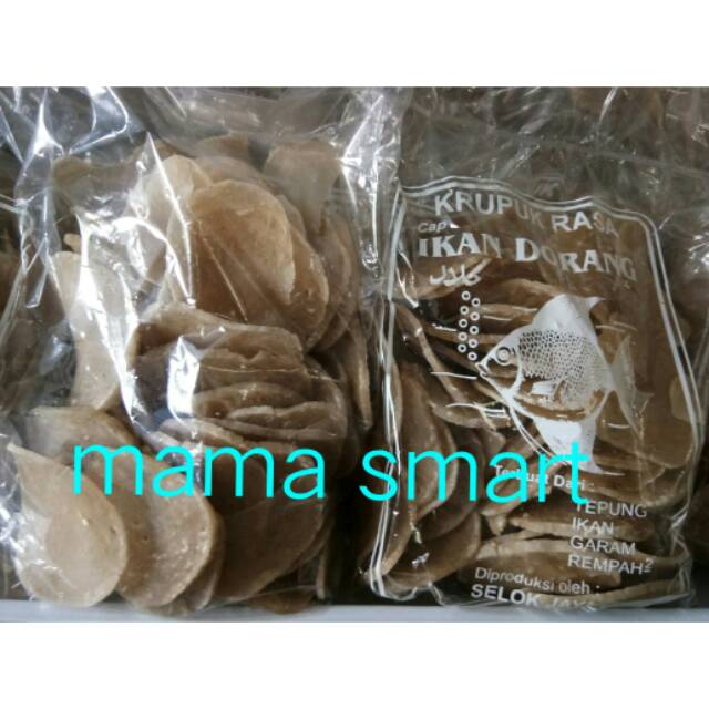 

KRUPUK IKAN DORANG nett 250 gr