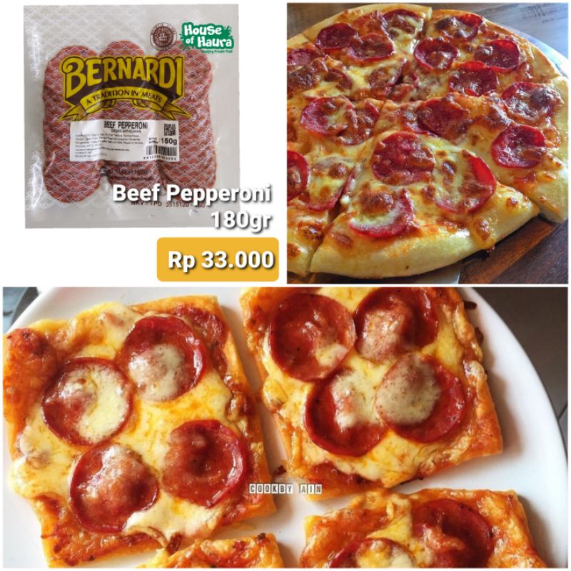 

Beef Pepperoni Bernardi