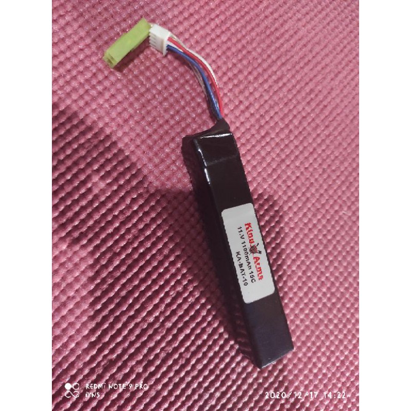 King Arms 11V 1100mAh 15C KA-BAT-10