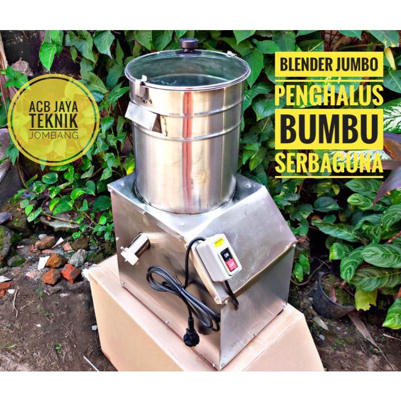 Mesin Selip Bumbu / Giling Bumbu Halus / Blender Jumbo Kapasitas 5 kg
