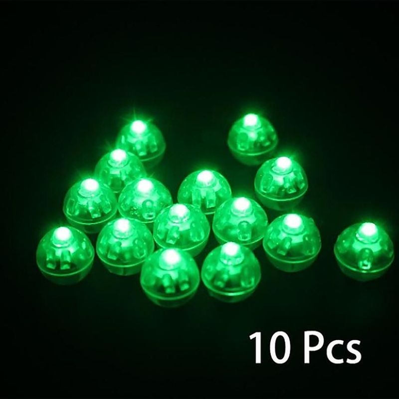 Mary 10pcs Lampu LED Mini Lampu Untuk Dekorasi Pesta Ulang Tahun Lentera Balon