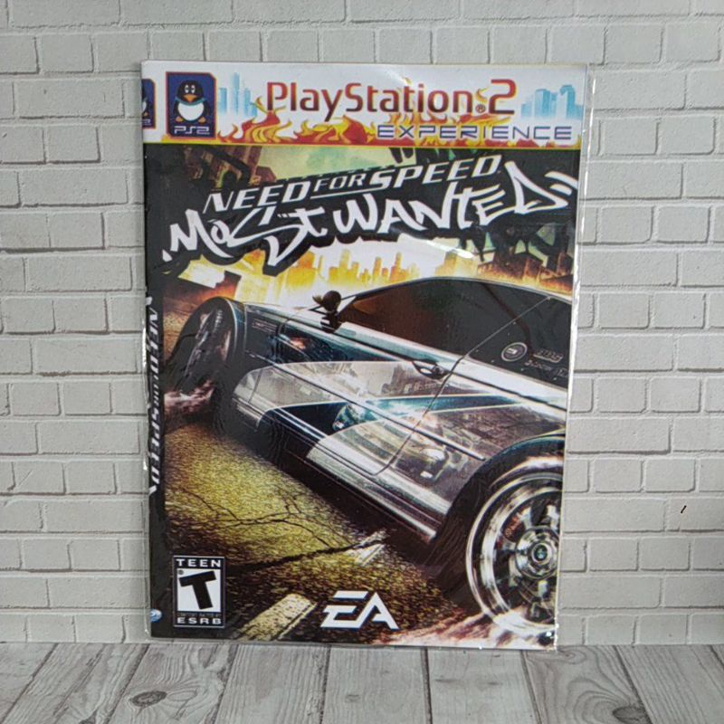 CD  KASET KOPAB PS2 NEED FOR SPEED MOST WANTED