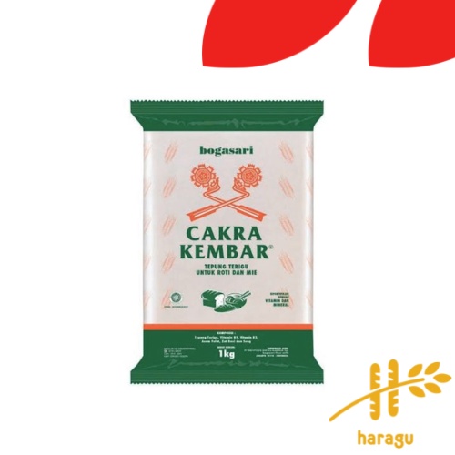 

Tepung Terigu Cakra Kembar 1 Kg