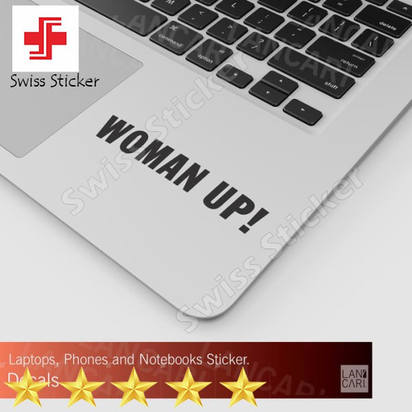 

Grosir Decal Sticker Woman up womanista girl Cutting iphone Laptop Stiker - Merah Keren