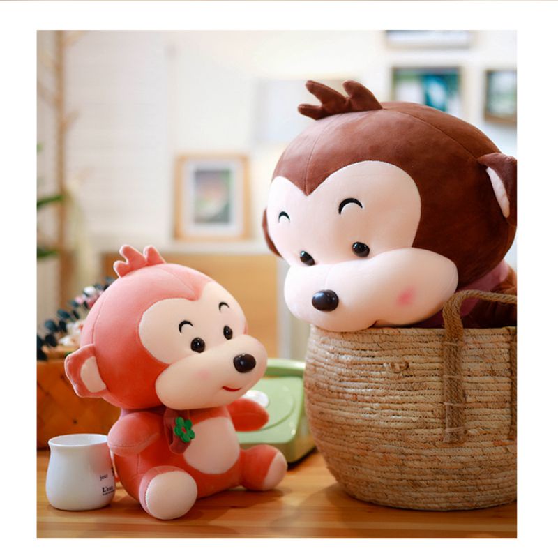 50cm Mainan Monkey Stuff Toys Boneka Stuffed Toy Plushie Plush Doll For Girls Pillow Home Decor