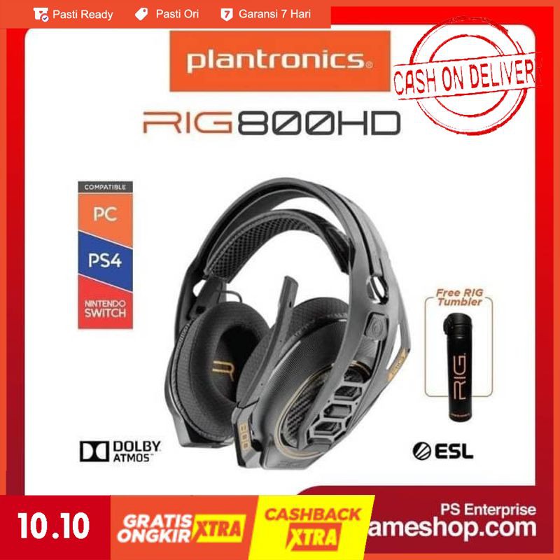 plantronics rig 800hd headset