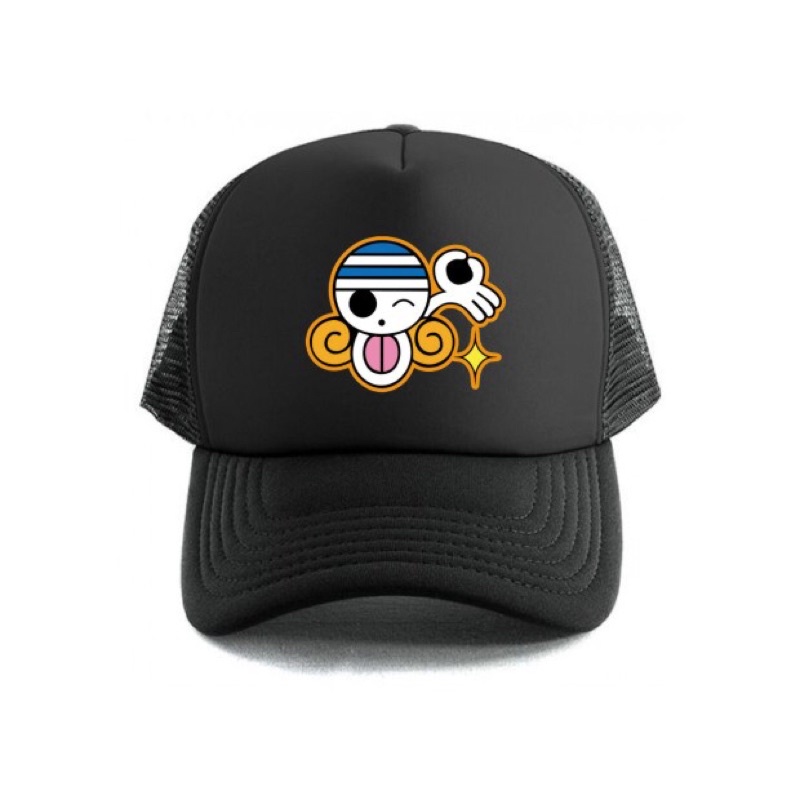 Topi Trucker Custom EDISI ONE PIECE / Trucker Hat Custom