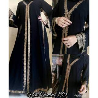  Baju  Muslim Abaya  Bordir  Gamis Maxi Dress Arab Saudi 