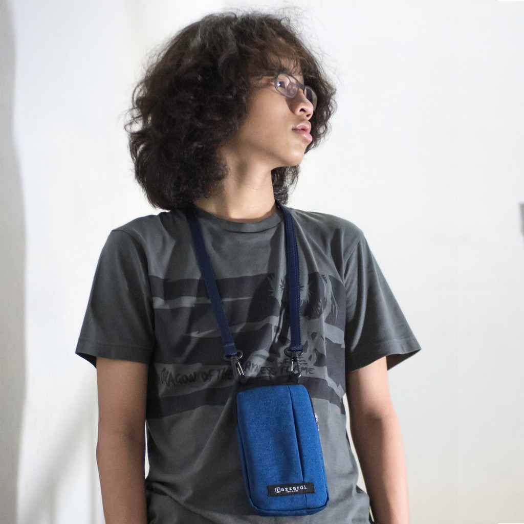 CRUISING NAVY |ManNeedMe x URBAN| Tas Selempang Pria Tas Handphone Sling Bag Pria ORIGINAL