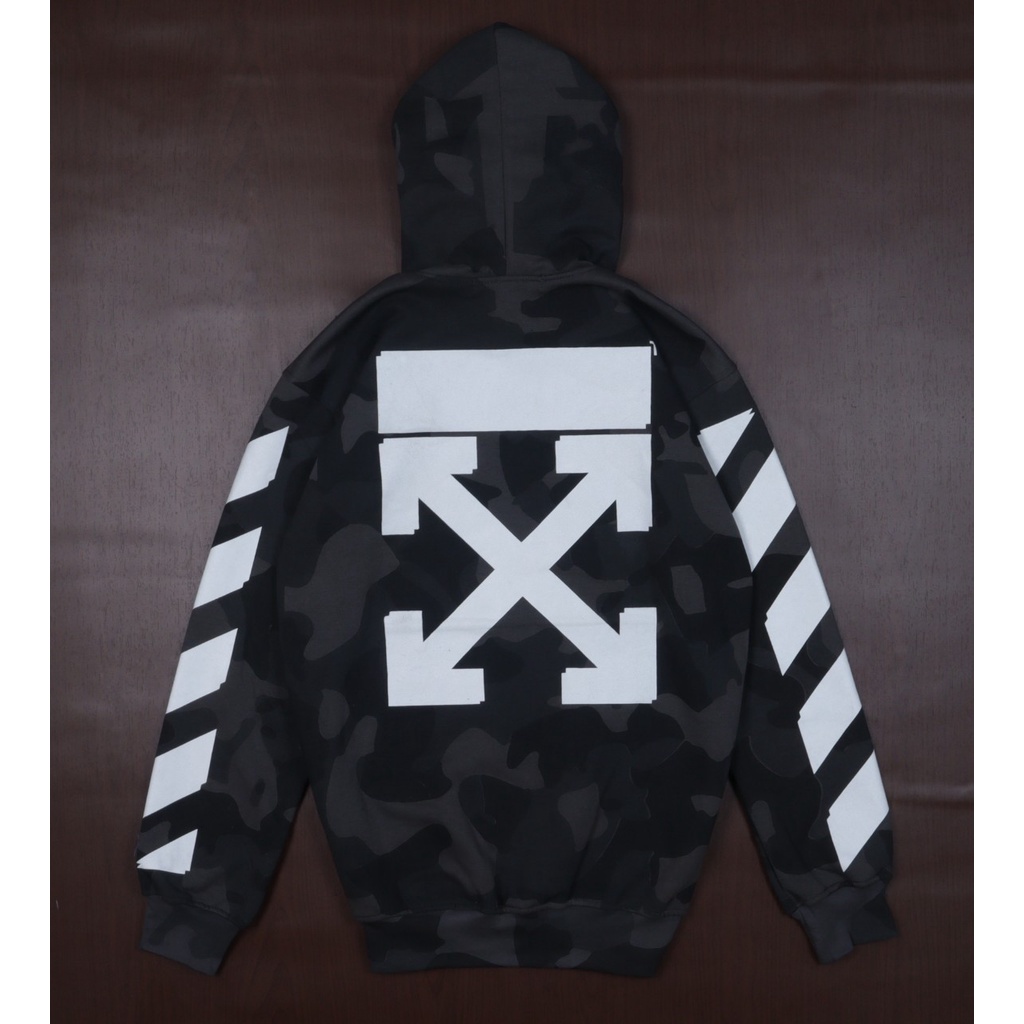 JAKET SWEATER HOODIE FS OF WHITE CAMO UNISEX PREMIUM QUALITY