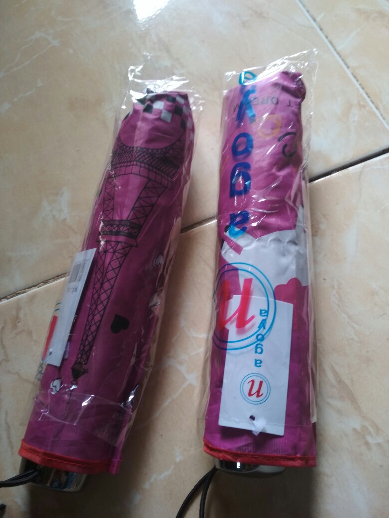 Nagoya Payung Lipat 4 Motif Paris Balon