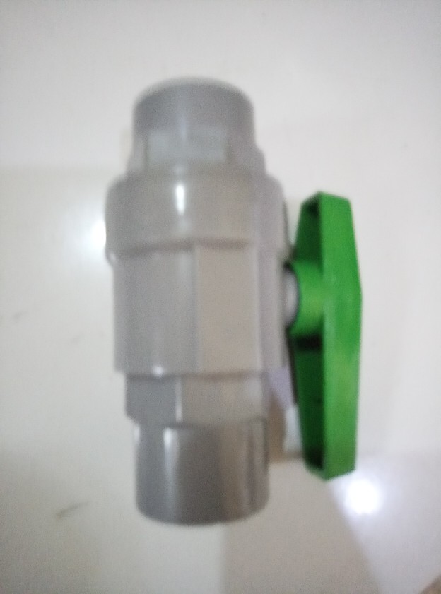 Stop Kran 3/4 Inch Soligen Pvc Bagus - Stop Kran Plastik - Ballvalve Pvc Murah - Ballvalve Soligen
