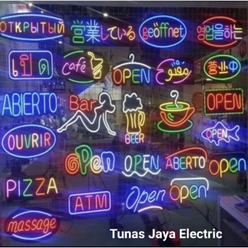 Lampu Neon Flex LED 12V DC / 5 Meter