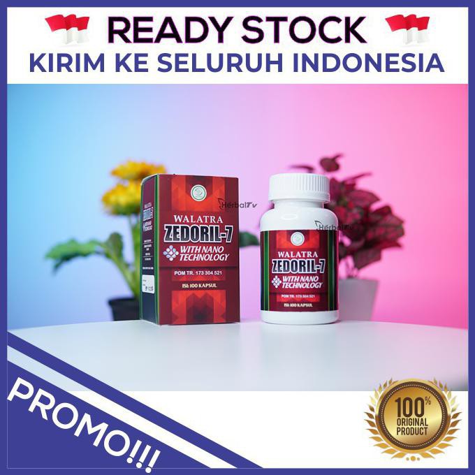 Obat Penyakit Rahim Zedoril 7 Walatra - Original Asli Kapsul Zedoril7
