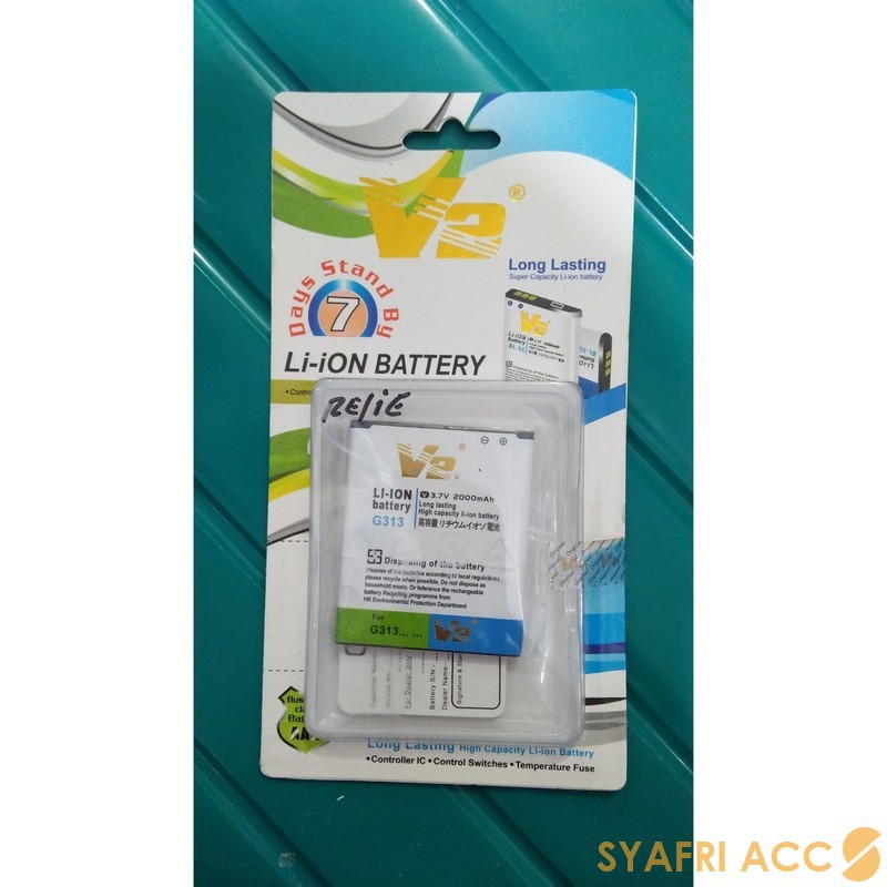 Battery Baterai Long Lasting V2 Samsung Galaxy V G313