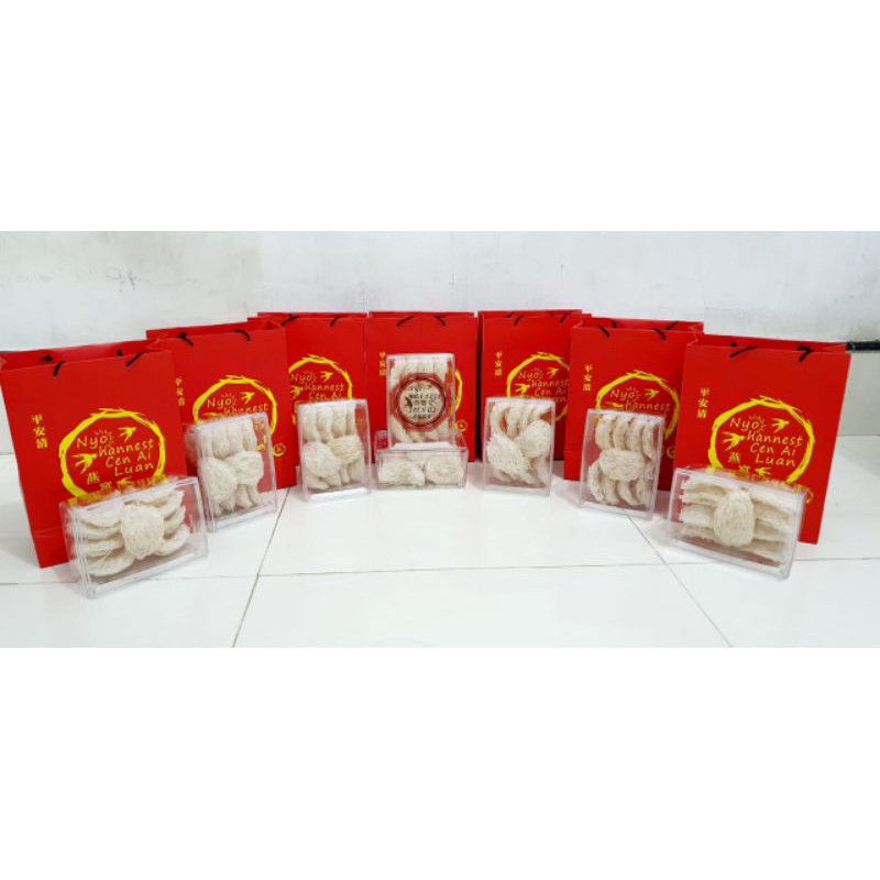 

Sarang Burung Walet (Edible Bird's Nest) 100gr ORIGINAL