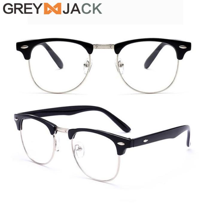 JUAL Kacamata frame/ kacamata minus / kacamata pelajar / Grey Jack 1108