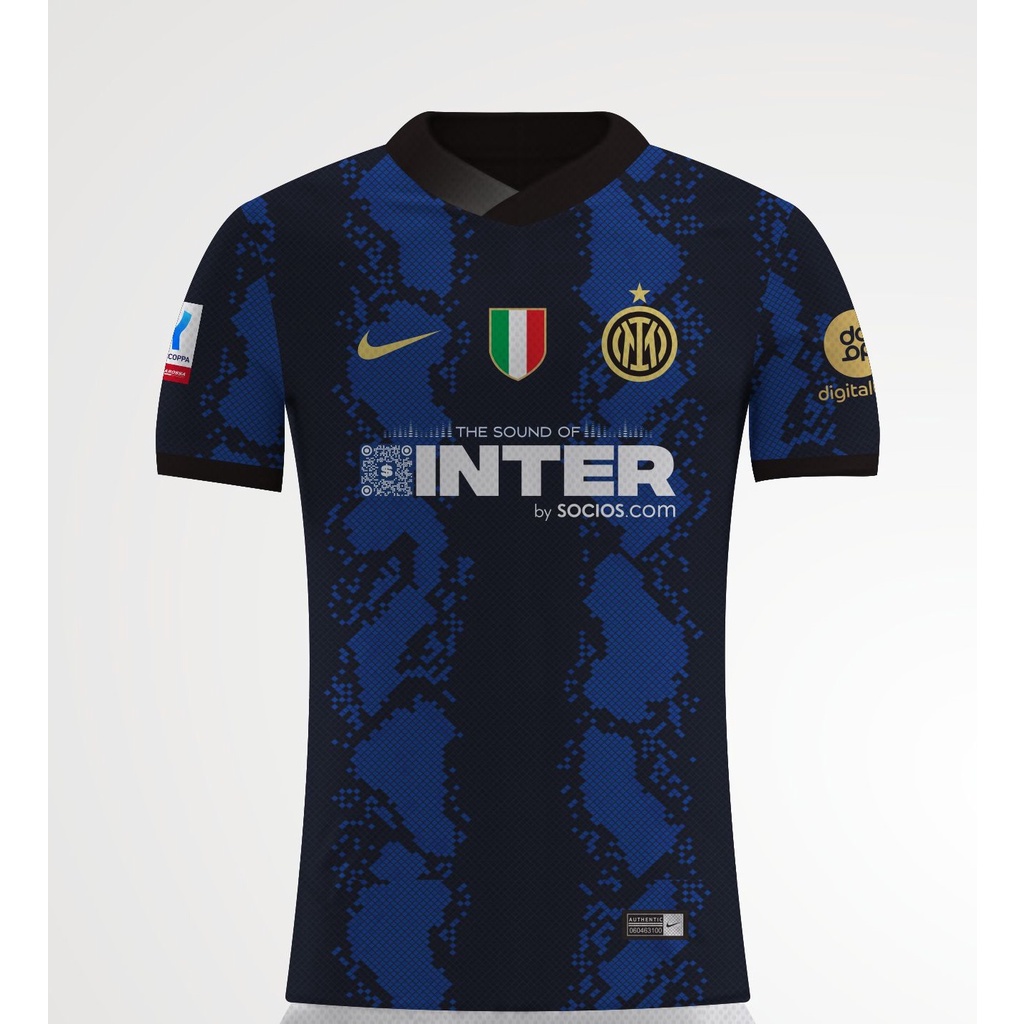 Jersey Printing Inter Supercoppa Italia 2021 2022