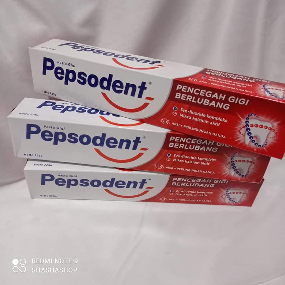 [225gr]Pasta Gigi pepsodent/Odol close up ciptadent