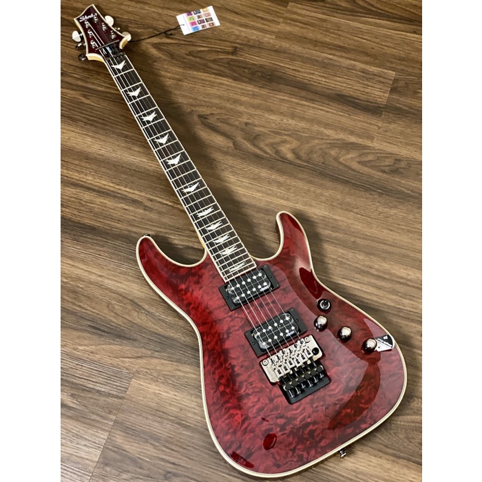 {suhadistore} Schecter Omen Extreme-6 FR BCH Black Cherry Berkualitas