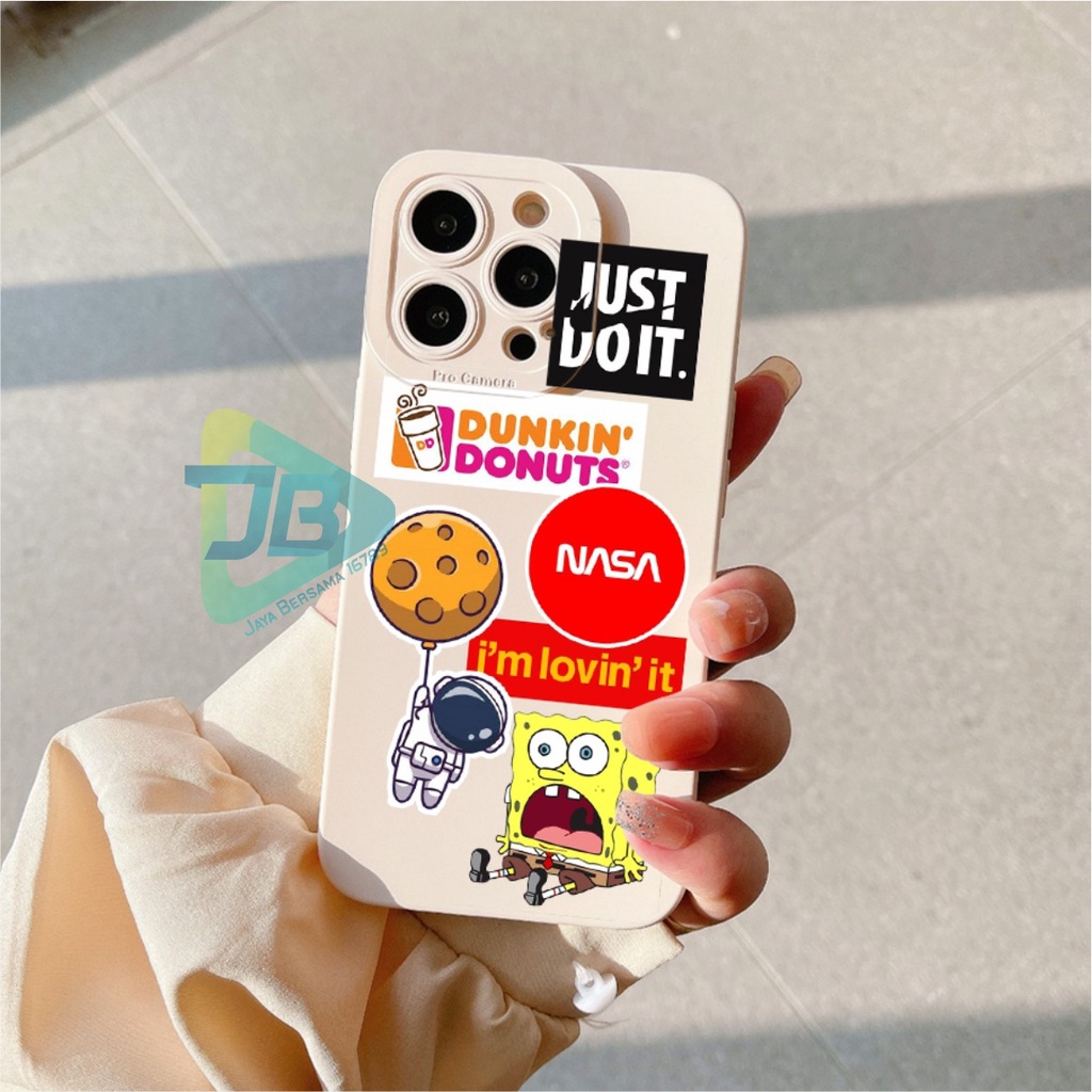 SOFTCASE PROCAMERA CUSTOM STIKER OPPO VIVO SAMSUNG REALME XIAOMI IPHONE INFINIX FOR ALL TYPE JB5821