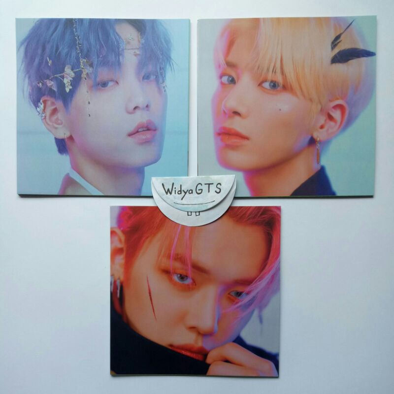 TXT Blue Hour Postcard (replika) Soobin Yeonjun Taehyun