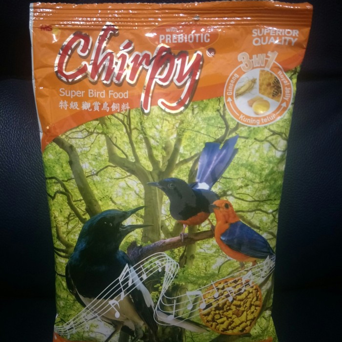 chirpy orange/chirpy pakan murai anis kacer/pakan burung anis/chirpy voer burung murai