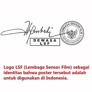 Terbaru Poster / hiasan dinding VIRGIN 2: BUKAN FILM PORNO - orig Indonesian one sheet 68x100cm #0