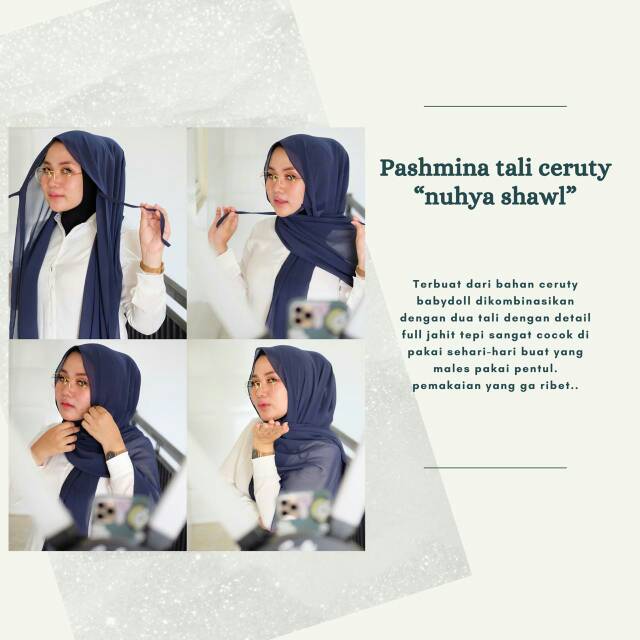 PASHMINA TALI NUHYA SHAWL