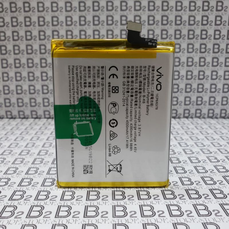 Baterai Batray Batu Battery Vivo V19 B-K6 Original