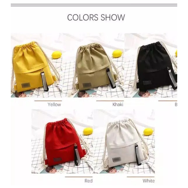 Tas Ransel/Serut Fashion Home Wanita