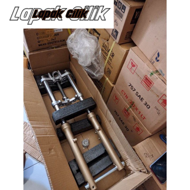 SHOCK DEPAN NINJA RR GORILLA NINJA RR PNP CB GL MEGAPRO TIGER