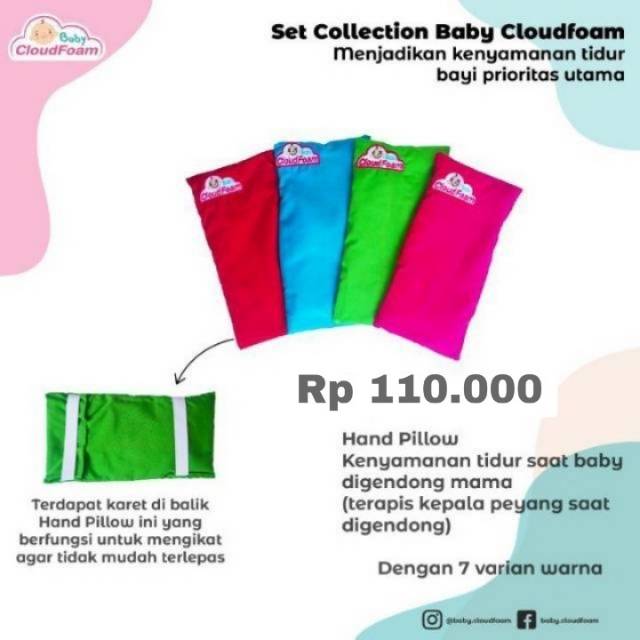 hand shaped pillow for baby