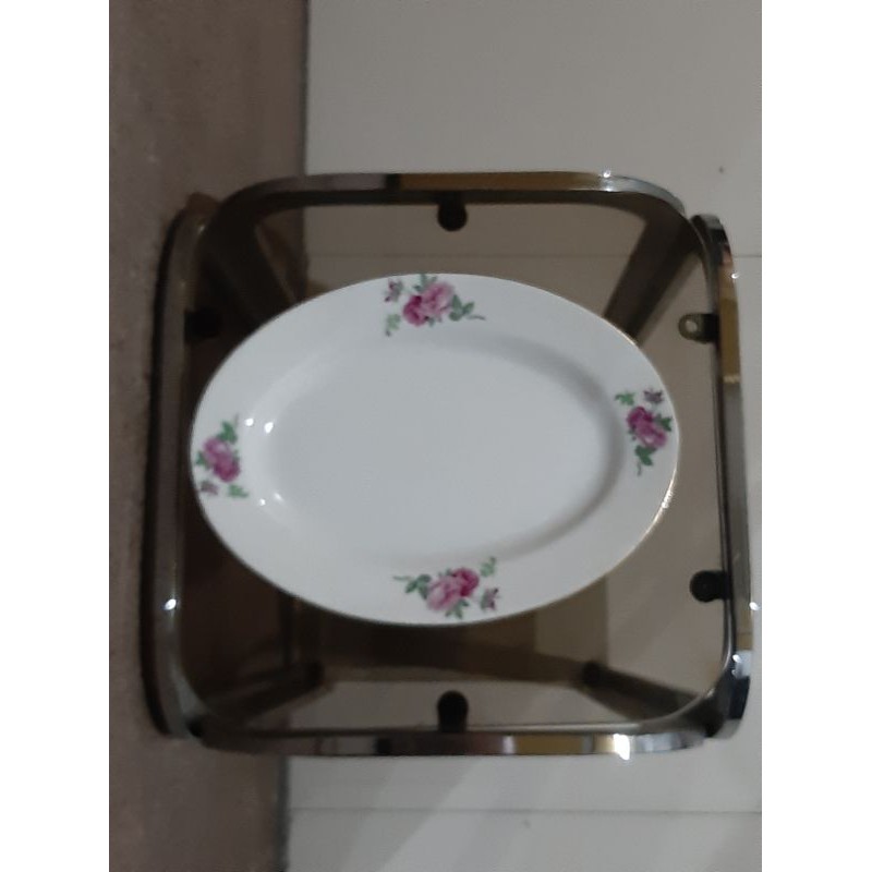 PIRING SAJI OVAL KERAMIK