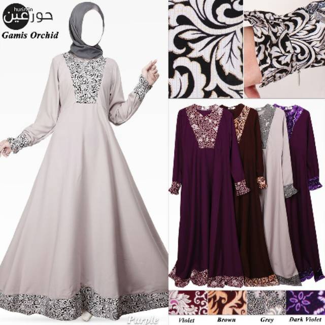 GAMIS HURIN 'IN MODEL ORCHID