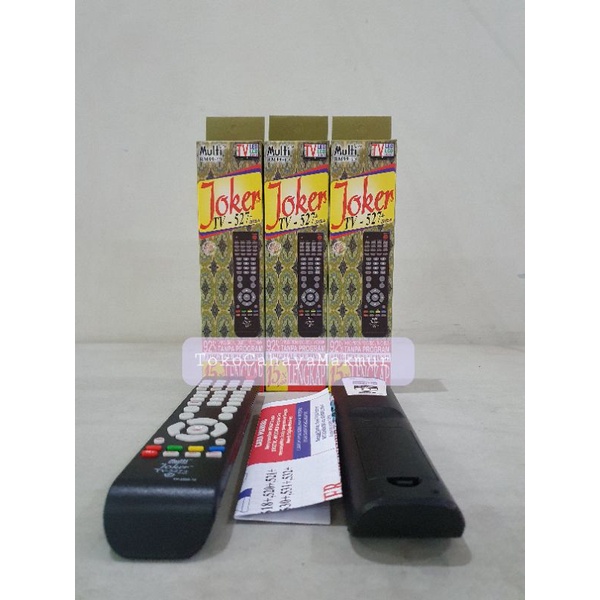 Remot Remote TV Multi /Remote TV Joker 527 (3 Angka) Universal LCD/LED