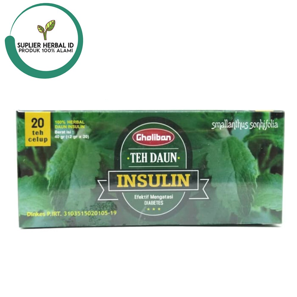 

Teh Celup Daun Insulin Gholiban - Teh -Teh Celup - Herbal - ORIGINAL 100%