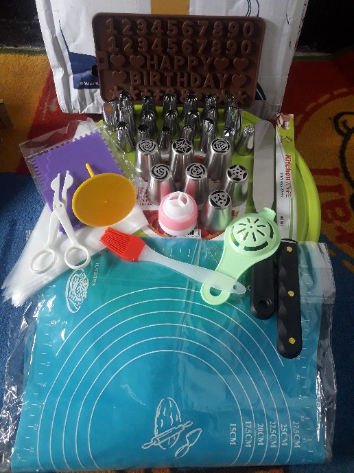 Paket Dekorasi Kue Ulang Tahun Lengkap ( L2)